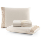 Jogo Cama Lençol Haia Casal Padrão Percal 200 Fios Algodão Gu