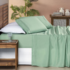 Jogo Cama Lençol Honore Queen Micro Percal 200 Fios C/ Detalh