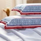 Jogo Cama Lençol Master Queen Percal Acetinado 400 Fios 3 Peç