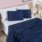 Jogo Cama Lençol Meggy Poá Queen Bolinhas Micropercal 200 Fio