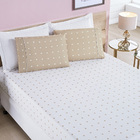 Jogo Cama Lençol Meggy Poá Solteiro Bolinhas Micropercal 200