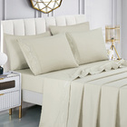 Jogo Cama Lençol Merit King Bordado Coroa De Louros Percal 30