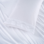 Jogo Cama Lençol Merit Queen Bordado Coroa De Louros Percal 3