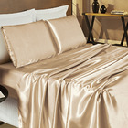 Jogo Cama Lençol Monza Queen Cetim Charmousse Brilhante 4 Peç