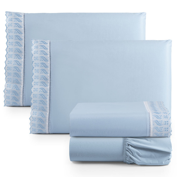 Jogo Cama Lençol Paris Casal Padrão Percal 180 Fios 100% Algo