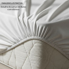 Jogo Cama Lençol Santorini Queen Estampa Florida Percal 300 F