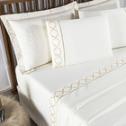 Jogo Cama Lençol Santoro Queen 4 Peças Palha