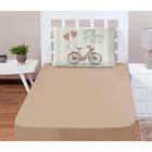 Jogo Cama Lençol Shine Solteiro Microfibra 180 Fios 2 Peças -