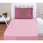 Jogo Cama Lençol Shine Solteiro Microfibra 180 Fios 2 Peças -