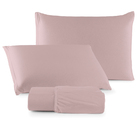 Jogo Cama Lençol Sonnet Casal Padrão Malha Lisa 100% Algodão