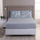 Jogo Cama Lençol Sonnet King Malha Estampada 100% Algodão 3 P