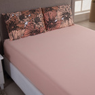 Jogo Cama Lençol Sonnet King Malha Estampada 100% Algodão 3 P