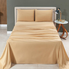 Jogo Cama Lençol Sonnet King Malha Lisa 100% Algodão Macio 4