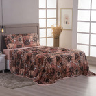 Jogo Cama Lençol Sonnet Queen Malha Estampada 100% Algodão 4