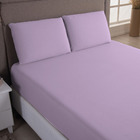 Jogo Cama Lençol Sonnet Queen Malha Lisa 100% Algodão Macio 3