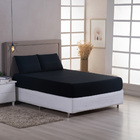 Jogo Cama Lençol Sonnet Queen Malha Lisa 100% Algodão Macio 3