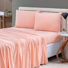 Jogo Cama Lençol Sonnet Queen Malha Lisa 100% Algodão Macio 4