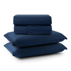 Jogo Cama Lençol Sonnet Queen Malha Lisa 100% Algodão Macio 4