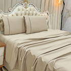 Jogo Cama Lençol Trento Casal Padrão Guipir Micro Percal 300