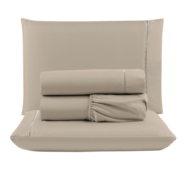 Jogo Cama Lençol Unique Casal Padrão Micro Percal 400 Fios Po