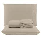 Jogo Cama Lençol Unique Casal Padrão Micro Percal 400 Fios Po