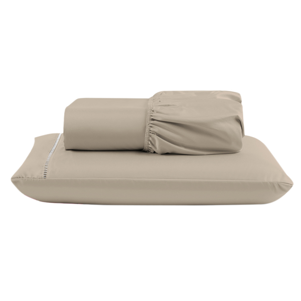 Jogo Cama Lençol Unique Solteiro Micro Percal 400 Fios Ponto