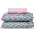 Jogo Cama Lençol Verace Casal Padrão Percal 300 Fios C/ Fronh