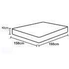 Jogo Cama Lençol Verace Queen Percal 300 Fios C/ Fronhas Esta