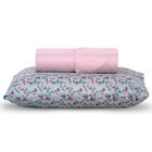 Jogo Cama Lençol Verace Solteiro Percal 300 Fios C/ Fronha Es