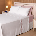 Jogo Cama Linea Com Vivo Casal 04 Peças Poliester - Rose