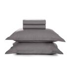 Jogo Cama Liss Casal  Grafite
