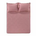 Jogo Cama Liss King  Rosa