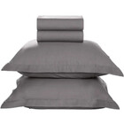 Jogo Cama Liss Queen  Grafite