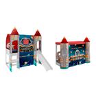 Jogo Cama Mini E Cama Com Escorregador Freiburg Branco