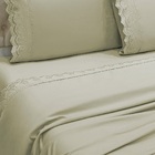 Jogo Cama Queen Angely Bordado Inglês 4pç 100% Poliéster - Fe