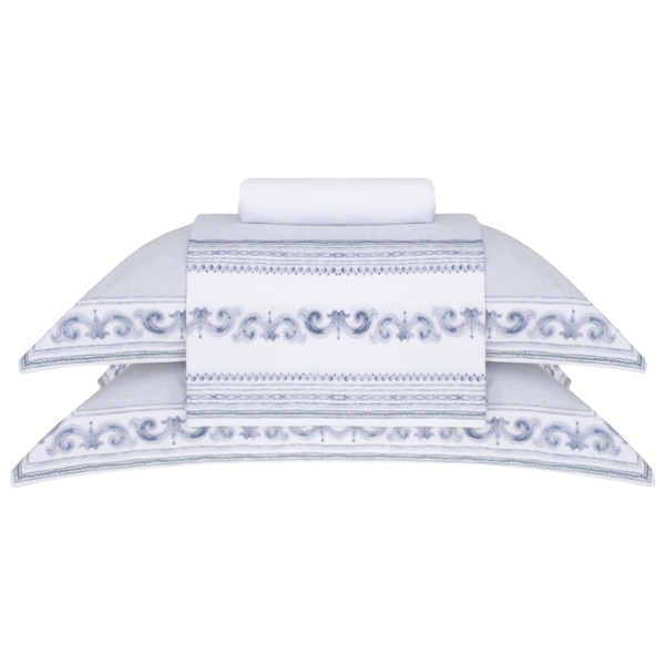 Jogo Cama Queen Buddemeyer 300 Fios Bud Vision Mykonos