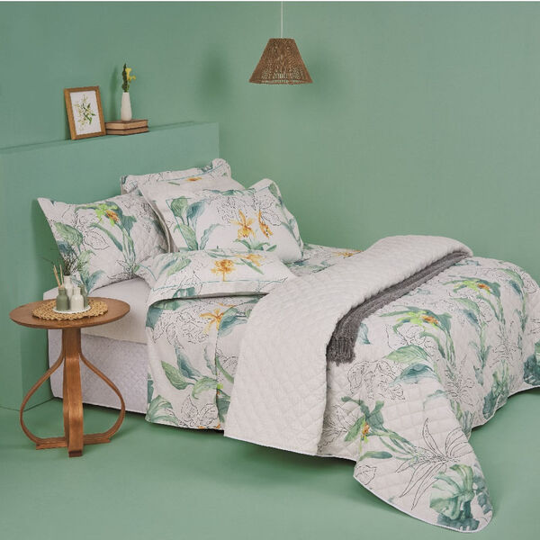 Jogo Cama Queen Casa Com Casa 200 Fios Cetim Quintal