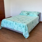 Jogo Cama Queen Casa Com Casa 200 Fios Cetim Refrescante