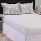 Jogo Cama Queen Malha Emily C/nude 3pç Bella Enxovais