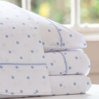 Jogo Cama Queen Scavone 200 Fios Básico Stella Azul