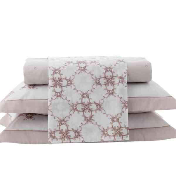 Jogo Cama Queen Vida Bela 4 Peças Atena Kacyumara