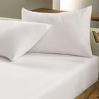 Jogo Cama Simples Altenburg 3pc Liso Toque Acetinado Branco