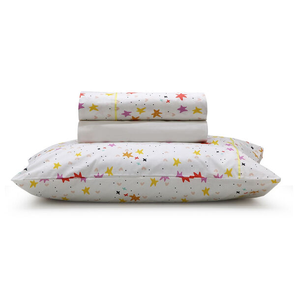 Jogo Cama Solteiro Artex Total Mix Clean Jr 180 Fios Pomar