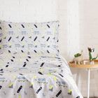 Jogo Cama Solteiro King Artex Total Mix Jr 180 Fios Charlie E