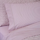 Jogo Cama Solteiro Scavone 200 Fios Básico Stripes Rosa