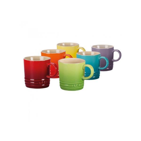 Jogo Canecas Cerâmica Le Creuset Gift Collection 100ml 6 Peças