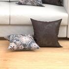 Jogo Capa Almofada Bouti Tabaco 2 Unidades 45cm X 45cm Tecido