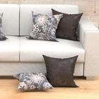 Jogo Capa Almofada Bouti Tabaco 2 Unidades 45cm X 45cm Tecido