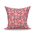 Jogo Capa Almofada Vermelha 2 Unidades Grande 60cm X 60cm Com