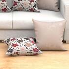 Jogo Capa De Almofada Bege Florence 60cm X 60cm 6 Unidades Ja